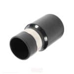 Endemuffe slange med metallring - For Ø32mm slange