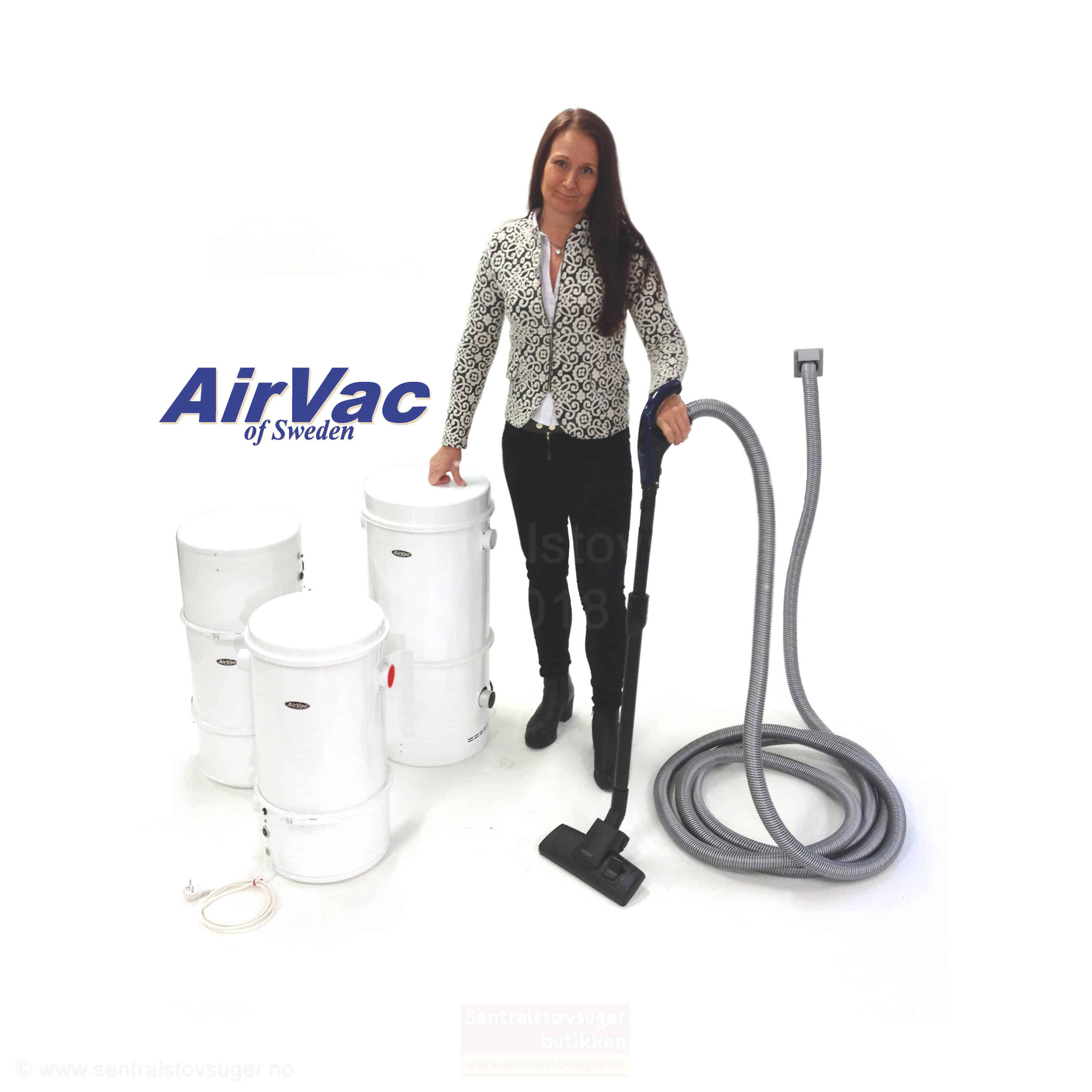 AirVac Flow 1500 Silent Sentralstøvsuger - Bilde 2
